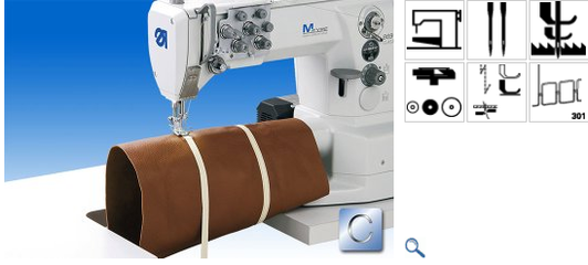 869-280122M-TYPE 869 經典型銀裝版 &ndash; 帶自動剪線、自動抬壓腳和倒回針等基本自動功能